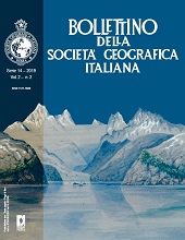 Heft, Bollettino della Società Geografica Italiana : 2, 2, 2019, Firenze University Press