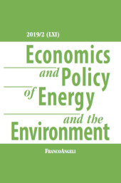 Issue, Economics and Policy of Energy and Environment : 2, 2019, Franco Angeli
