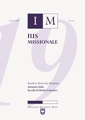 Article, Le premesse ecclesiologiche della Lettera apostolica Maximum illud : profili ricostruttivi, Urbaniana university press