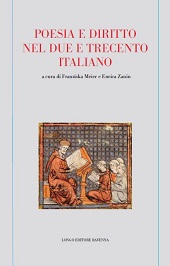 E-book, Poesia e diritto nel Due e Trecento italiano, Longo editore
