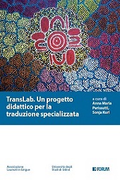 E-book, TransLab : un progetto didattico per la traduzione specializzata, Forum Edizioni