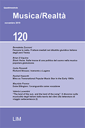 Issue, Musica/Realtà : 120, 3, 2019, Libreria musicale italiana