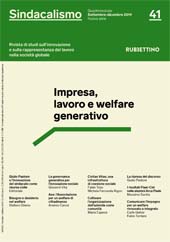 Articolo, Comunicare l'impegno per un welfare rinnovato e integrato : la scommessa del sindacato, Rubbettino