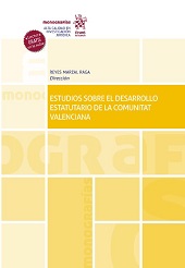 E-book, Estudios sobre el desarrollo estatutario de la comunitat valenciana, Tirant lo Blanch