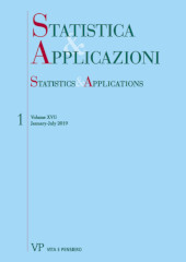 Fascículo, Statistica & Applicazioni : XVII, 1, 2019, Vita e Pensiero