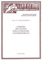 Artículo, Angelo : il “canto ignoto” di Luigi Pirandello, Bulzoni
