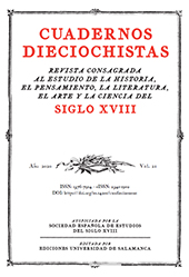 Article, Reformar las costumbres : Pablo de Olavide y su modelo de ocio para las Nuevas Poblaciones de Sierra Morena y Andalucía (1767‑1776), Ediciones Universidad de Salamanca