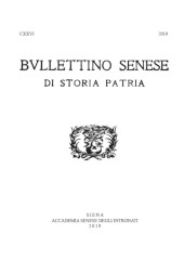 Zeitschrift, Bullettino senese di storia patria, Accademia senese degli Intronati