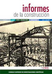 Heft, Informes de la construcción : 71, 556, 4, 2019, CSIC, Consejo Superior de Investigaciones Científicas