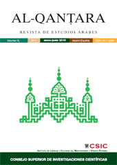 Heft, Al-Qantara : revista de estudios árabes : 40, 1, 2019, CSIC, Consejo Superior de Investigaciones Científicas