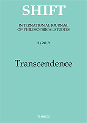 Article, Esistenza, responsabilità, naufragio : Karl Jaspers e la trascendenza = Existence, responsibility, wreck : Karl Jaspers and transcendence, Mimesis