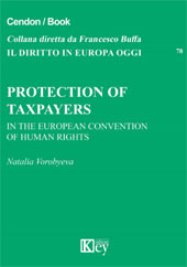 E-book, Protection of taxpayers : in the european convention of human rights, Key editore
