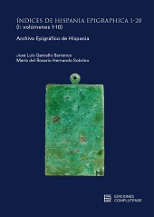 eBook, Índices de Hispania Epigraphica 1-20, Gamallo Barranco, José Luis, Ediciones Complutense