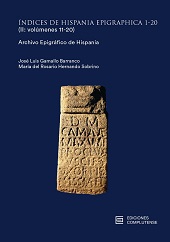 eBook, Índices de Hispania Epigraphica 1-20, Gamallo Barranco, José Luis, Ediciones Complutense
