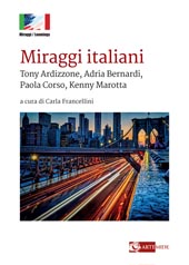 eBook, Miraggi italiani : Tony Ardizzone, Adria Bernardi, Paola Corso, Kenny Marotta, Artemide