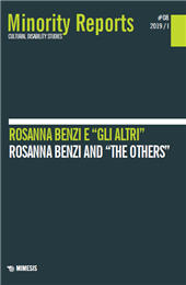 Heft, Minority Reports : Cultural Disability Studies : 8, 1, 2019, Mimesis