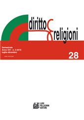 Heft, Diritto e religioni : 28, 2, 2019, Pellegrini
