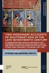 E-book, Two Missionary Accounts of Southeast Asia in the Late Seventeenth Century, Arc Humanities Press