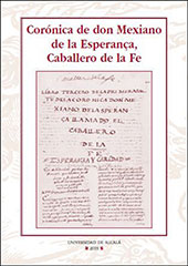 E-book, Corónica de don Mexiano de la Esperança, caballero de la fe, Universidad de Alcalá