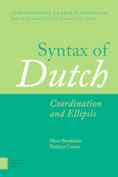 eBook, Syntax of Dutch : Coordination and Ellipsis, Amsterdam University Press