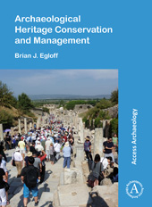 E-book, Archaeological Heritage Conservation and Management, Archaeopress