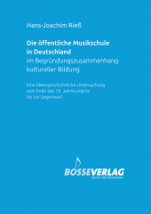 E-book, Die öffentliche Musikschule in Deutschland im Begründungszusammenhang kultureller Bildung : Eine ideengeschichtliche Untersuchung, Bärenreiter-Verlag