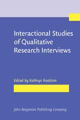 eBook, Interactional Studies of Qualitative Research Interviews, John Benjamins Publishing Company