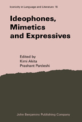 E-book, Ideophones, Mimetics and Expressives, John Benjamins Publishing Company