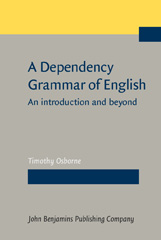 E-book, A Dependency Grammar of English, John Benjamins Publishing Company