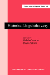 eBook, Historical Linguistics 2015, John Benjamins Publishing Company