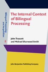 eBook, The Internal Context of Bilingual Processing, John Benjamins Publishing Company