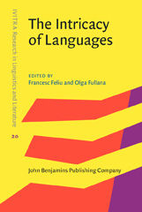 eBook, The Intricacy of Languages, John Benjamins Publishing Company