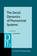 E-book, The Social Dynamics of Pronominal Systems, John Benjamins Publishing Company