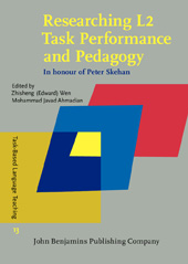 eBook, Researching L2 Task Performance and Pedagogy, John Benjamins Publishing Company
