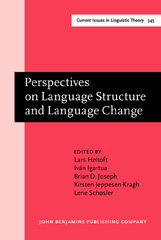 eBook, Perspectives on Language Structure and Language Change, John Benjamins Publishing Company