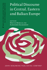eBook, Political Discourse in Central, Eastern and Balkan Europe, John Benjamins Publishing Company