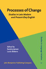 E-book, Processes of Change, John Benjamins Publishing Company