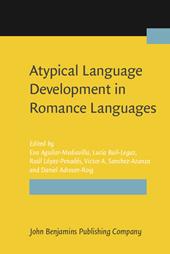 eBook, Atypical Language Development in Romance Languages, John Benjamins Publishing Company