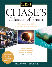E-book, Chase's Calendar of Events 2020 : The Ultimate Go-to Guide for Special Days, Weeks and Months, Bernan Press