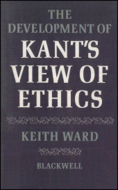 E-book, The Development of Kant's View of Ethics, Blackwell