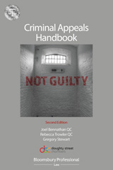E-book, Criminal Appeals Handbook, Bennathan QC, Joel, Bloomsbury Publishing
