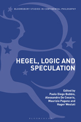 eBook, Hegel, Logic and Speculation, Bloomsbury Publishing