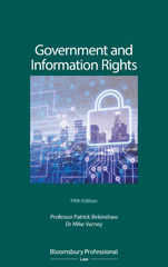 E-book, Government and Information Rights, Birkinshaw, Patrick, Bloomsbury Publishing