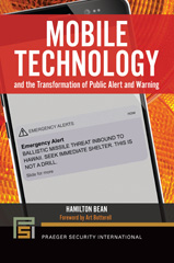 eBook, Mobile Technology and the Transformation of Public Alert and Warning, Bloomsbury Publishing