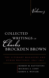 E-book, Collected Writings of Charles Brockden Brown : The Literary Magazine and Other Writings, 1801-1807, Bucknell University Press