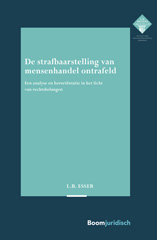 E-book, De strafbaarstelling van mensenhandel ontrafeld : Een analyse en heroriëntatie in het licht van rechtsbelangen, Koninklijke Boom uitgevers