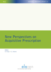 E-book, New Perspectives on Acquisitive Prescription, Koninklijke Boom uitgevers