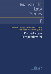 E-book, Property Law Perspectives VI, Koninklijke Boom uitgevers
