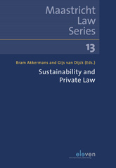 eBook, Sustainability and Private Law, Koninklijke Boom uitgevers