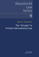 E-book, The ''Private'' in Private International Law, Symeonides, Symeon C., Koninklijke Boom uitgevers